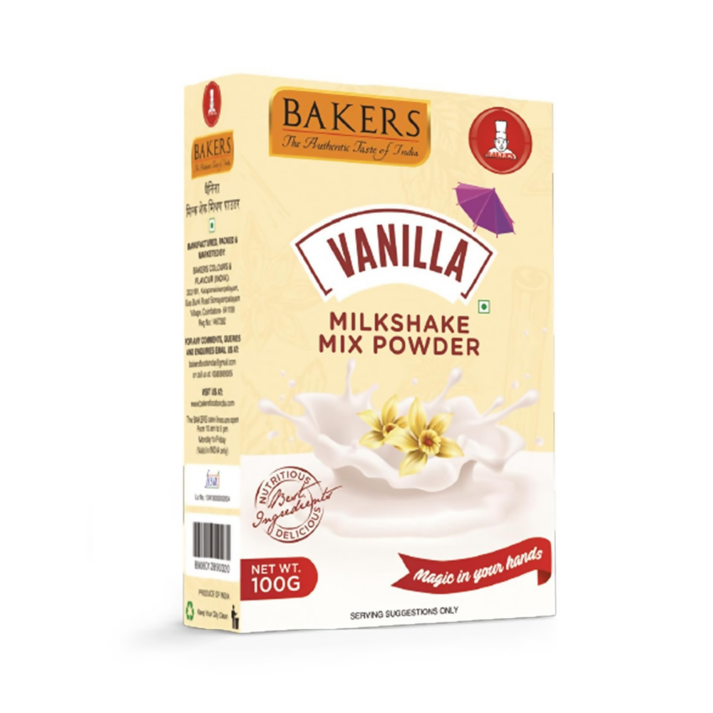 BAKERS Milk Shake Mix - Chocolate, Butterscotch, Vanilla & Strawberry