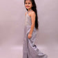 Lil Drama Mehfil Grey Stylish Jumpsuit For Girls | Swadesiicart
