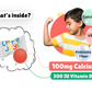 Little Joys Calcium & Vitamin D Gummies For Kids (2+ years) With Strawberry Flavour - Swadesiicart