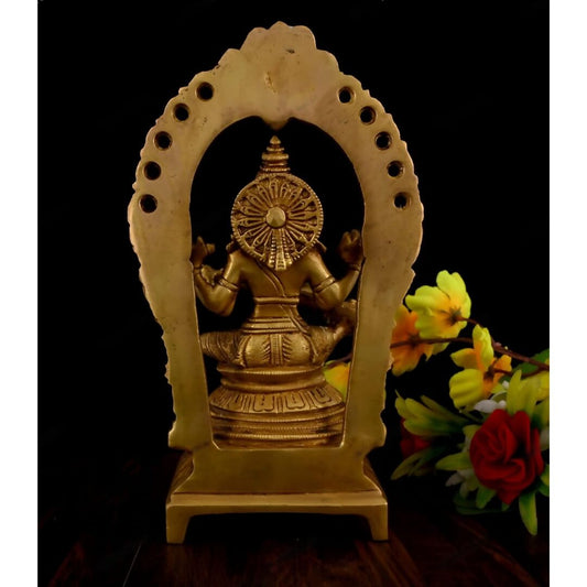 Vintage Gulley Goddess Saraswati Murti - Swadesiicart
