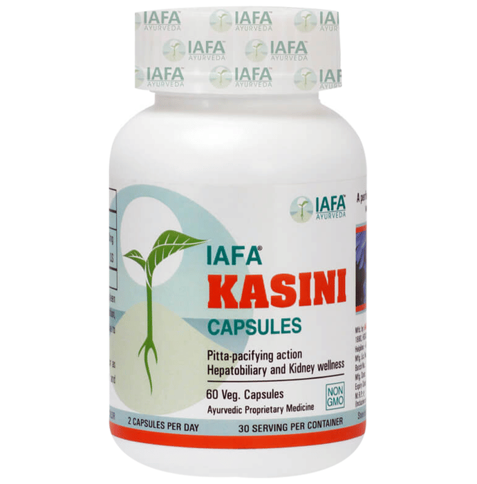 Iafa Ayuveda Kasini Veg Capsules | Swadesiicart