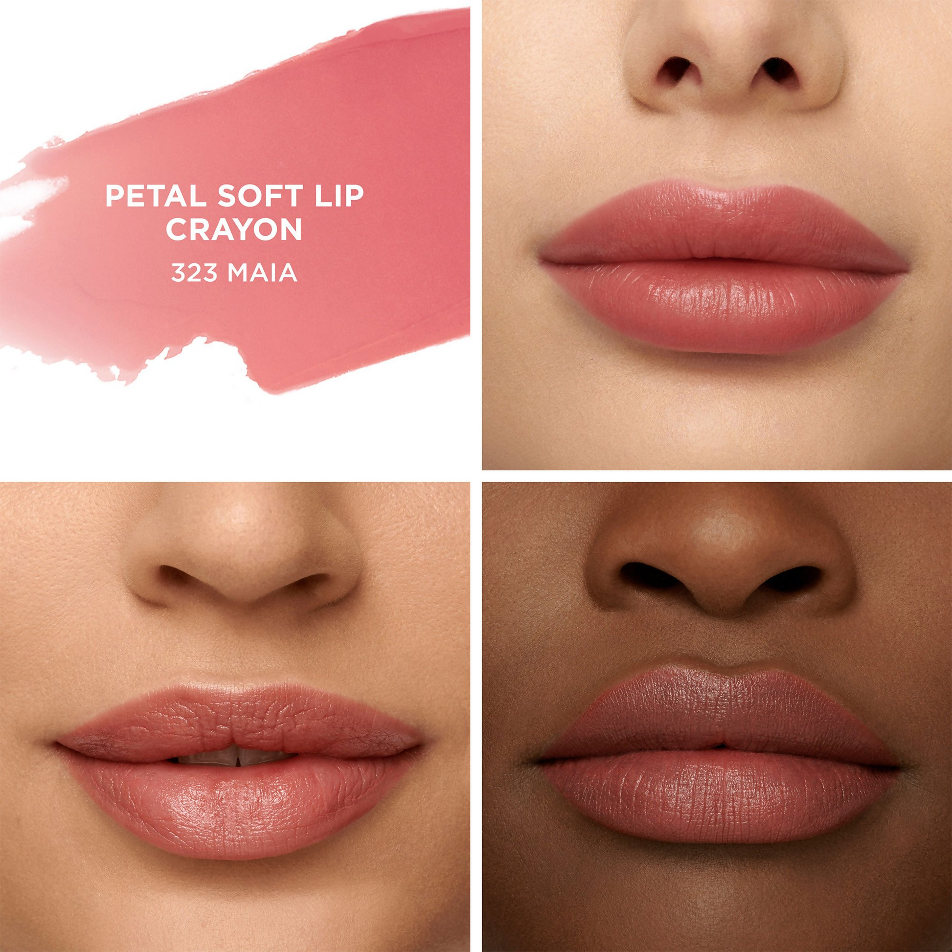 Laura Mercier Petal Soft Lip Color - 323 Maia - Swadesiicart