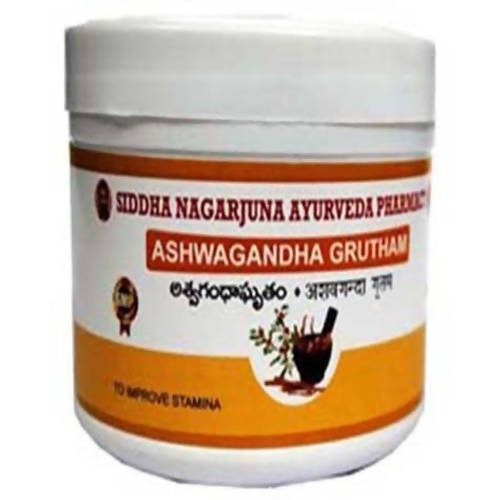 Siddha Nagarjuna Ayurveda Ashwaganda Grutham (with sugar) - Swadesiicart