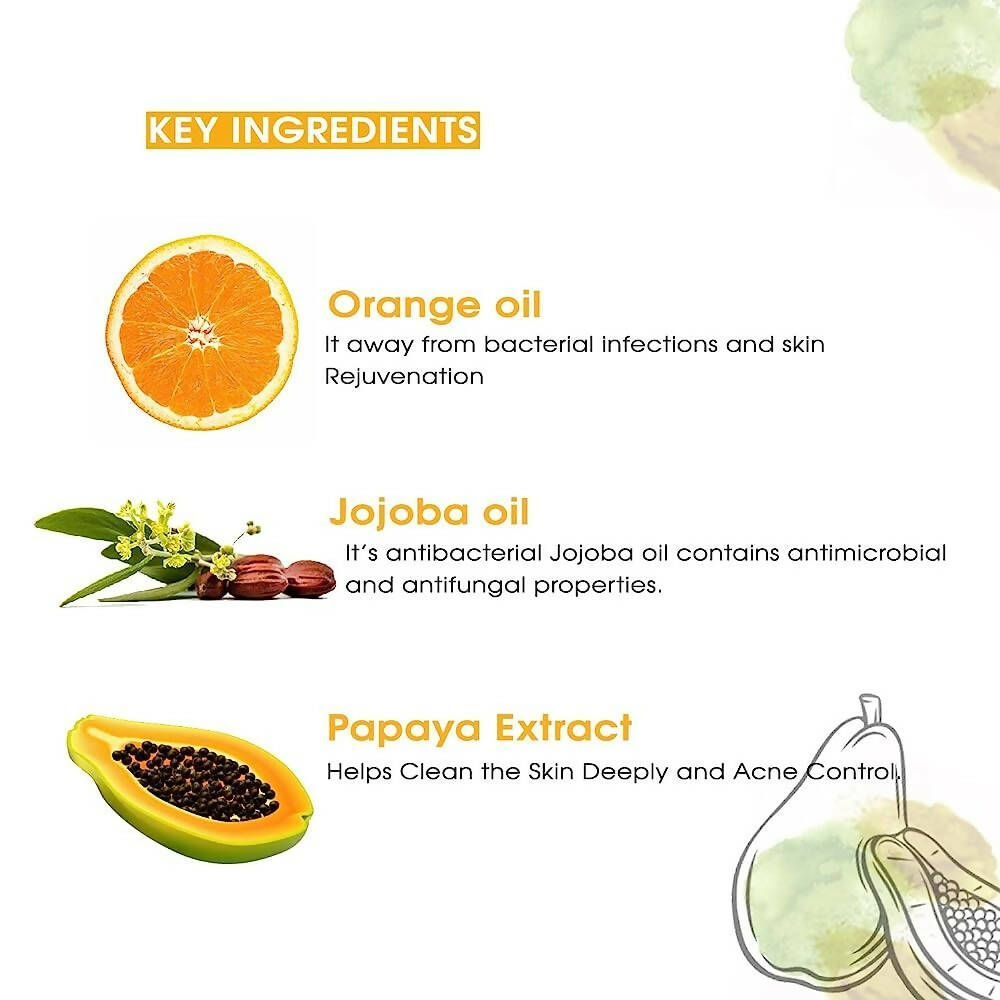 NutriGlow Advanced Organics Vitamin C Bleach (6 in 1) - Swadesiicart