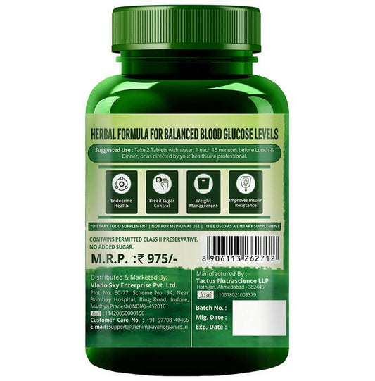 Himalayan Organics Gluco Balance Tablets - Swadesiicart
