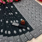 DEIANA'S Beautiful Designer Golden zari Soft Lichi Silk Saree - Black - Swadesiicart