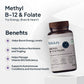 Miduty by Palak Notes Vitamin B12 - Methyl Folate Chewables - Swadesiicart
