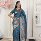 Shree Shyam Fashion Lichi Silk Light Pink Saree