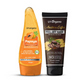 LA Organo Papaya Hydrating Face Gel with Alovera & Vit-E & Arabica Coffee Peel Off Mask Combo | Swadesiicart