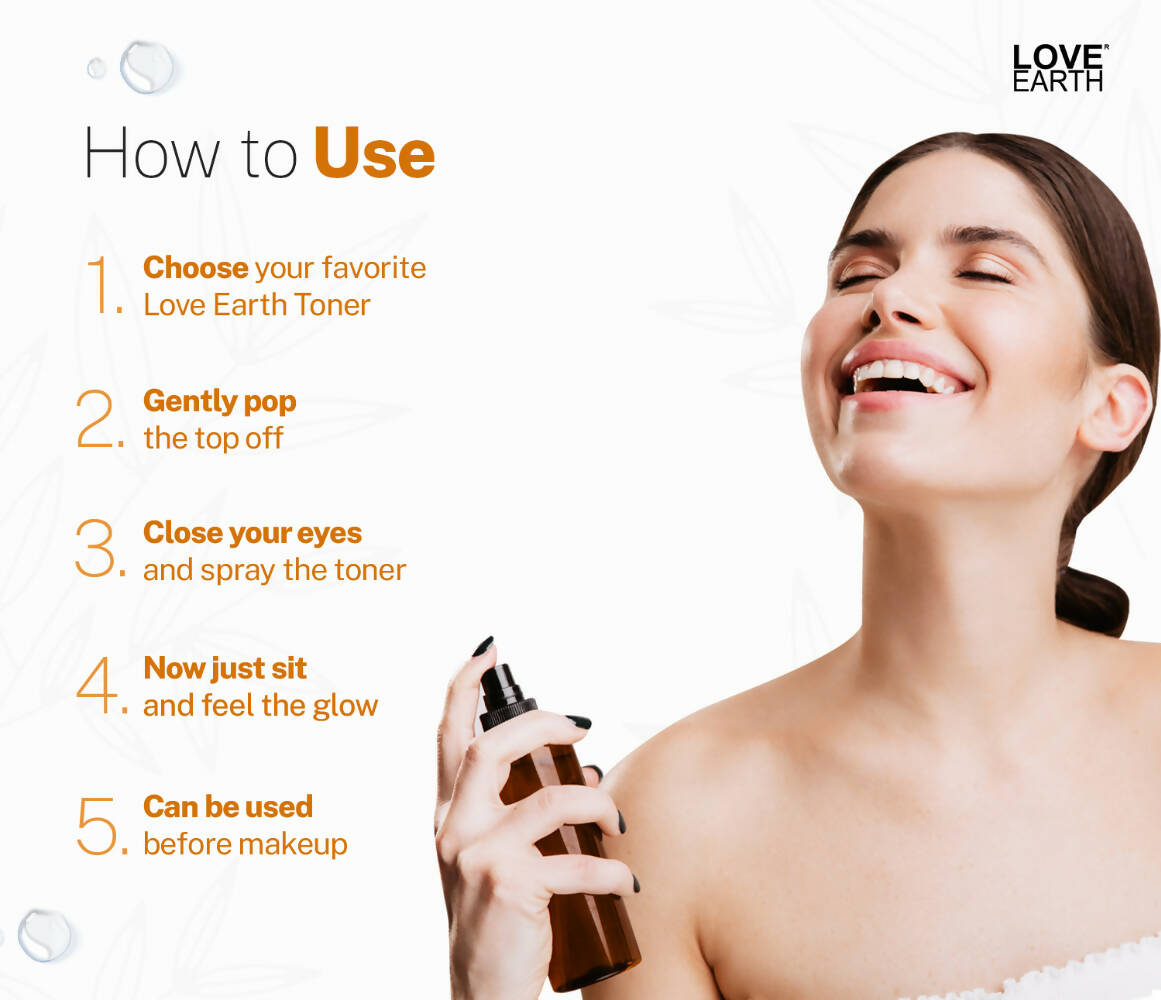 Love Earth Vitamin C Toner - Swadesiicart