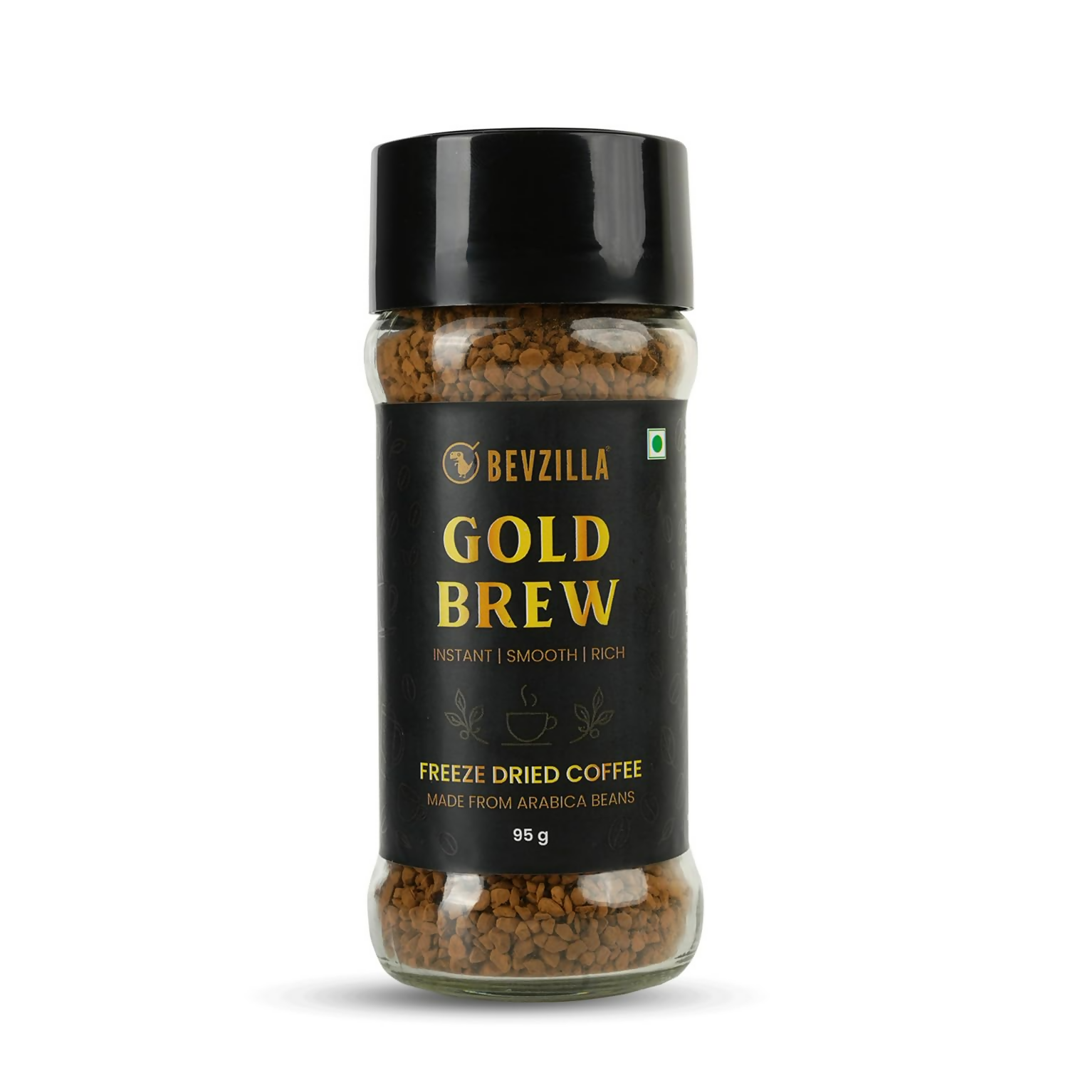 Bevzilla Gold Brew Instant Freeze Dried Coffee Powder | Swadesiicart