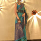 Trendy Weaving Silk Teal Green Designer Saree - Emponline | Swadesiicart