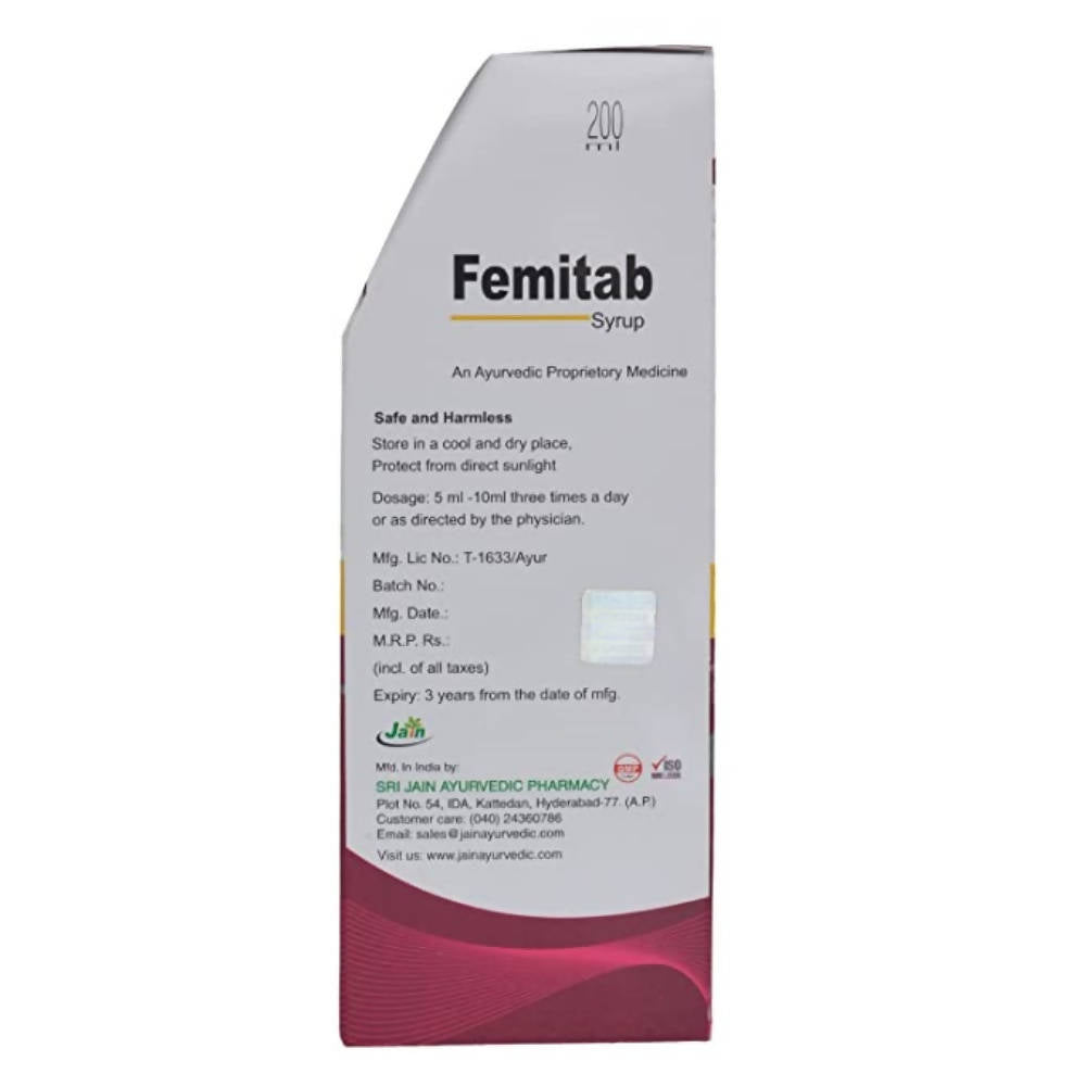 Jain Femitab Syrup | Swadesiicart