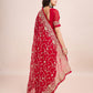 kasee Floral Embroidered Pure Georgette Ready to Wear Saree | Swadesiicart