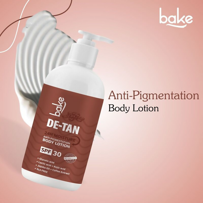 Bake De-Tan Anti Pigmentation Coffee Body Lotion | Swadesiicart