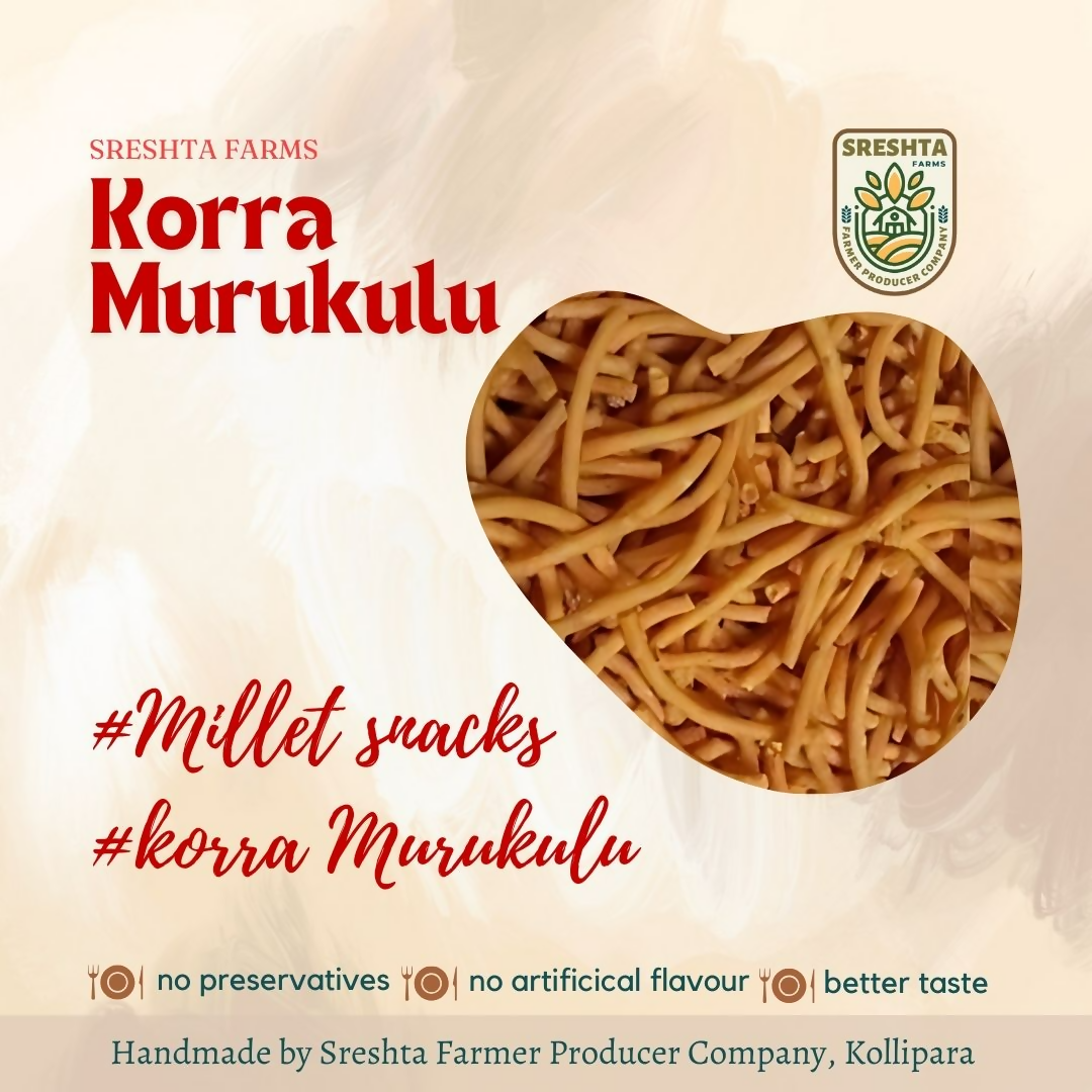 Sreshta Farms Korra Murukulu | Swadesiicart