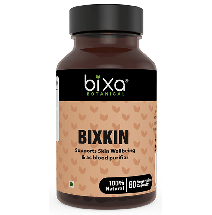 Bixa Botanical Bixkin 455mg Vegetarian Capsule | Swadesiicart
