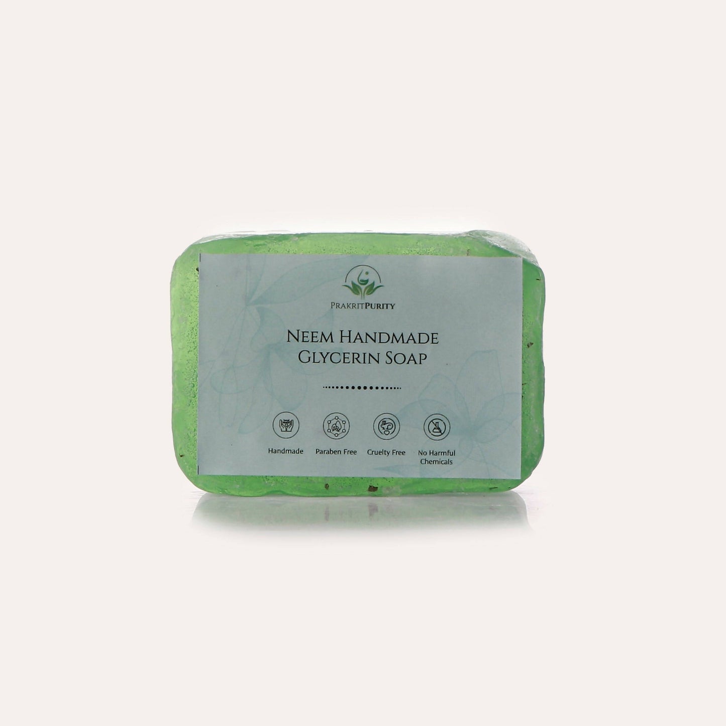 PrakritPurity Neem Handmade Glycerin Soap | Swadesiicart