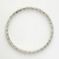 NVR Women's Set of 4 Silver-Plated CZ Stone-Studded Handcrafted Bangles - Swadesiicart
