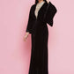 Women Republic Black Velvet Embellished Gown | Swadesiicart