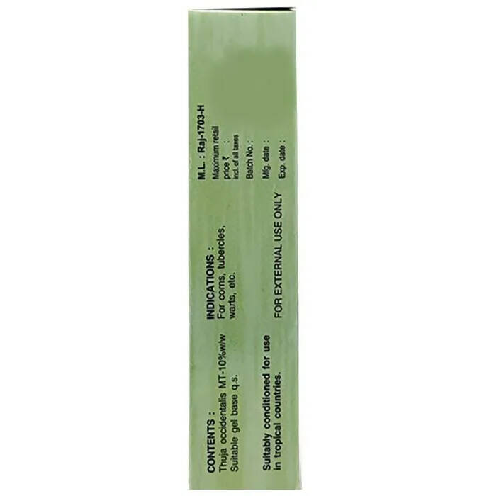 SBL Homeopathy Thuja Gel - Swadesiicart