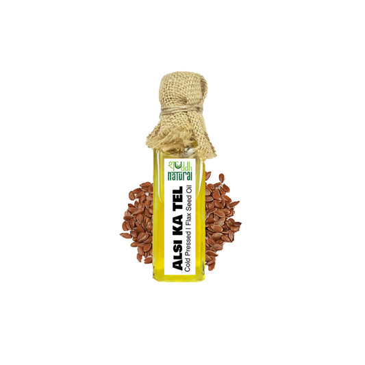 Shuddh Natural Flax Seed Oil Cold Pressed - Shuddh Natural