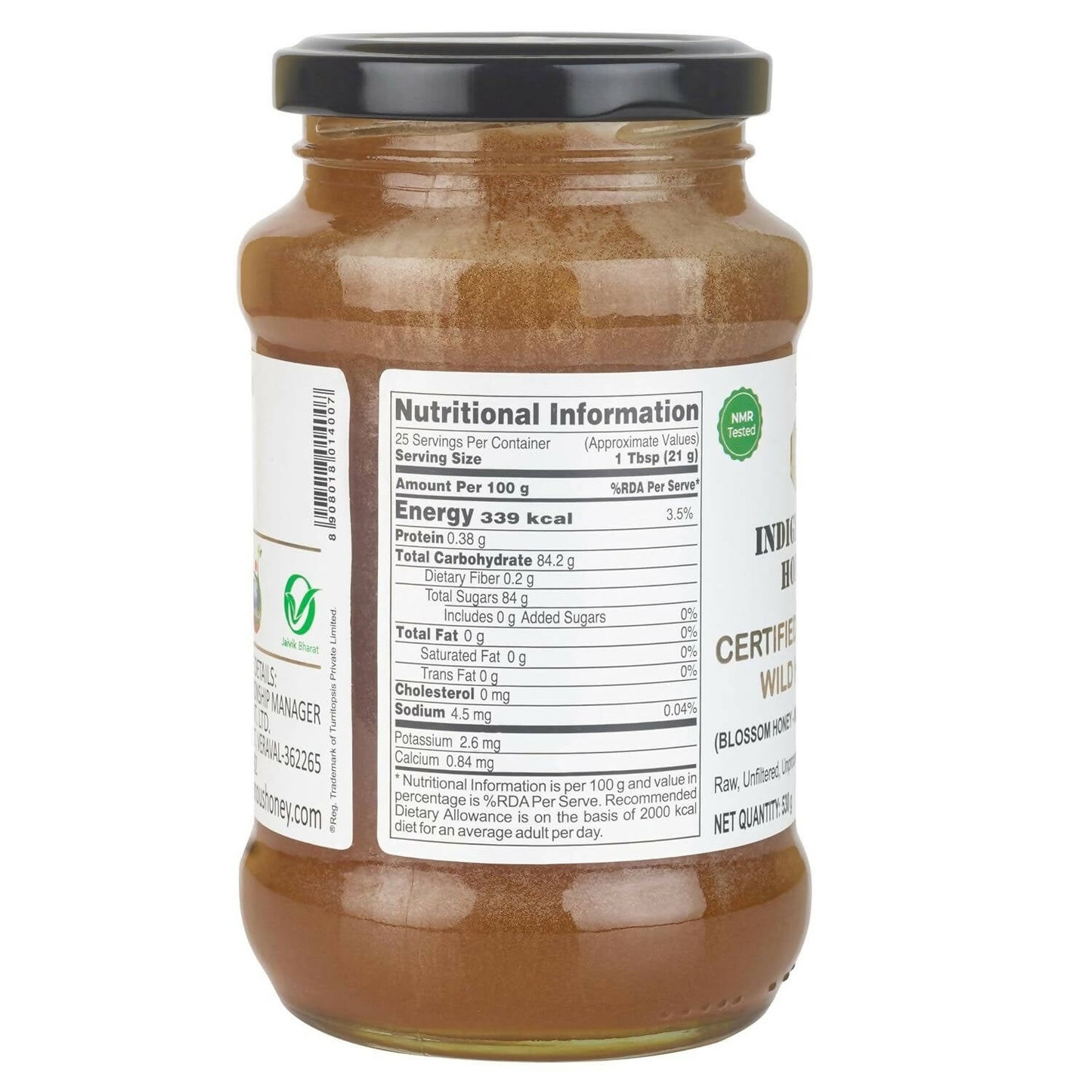 Indigenous Honey Raw Organic Honey Unprocessed Unfiltered Unpasteurized Pure Natural Original Honey - Swadesiicart