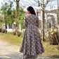 Jyoti Fashion Women's Coffee Cotton Silk Heavy Digital Printed Kurta Plazo Set | Swadesiicart