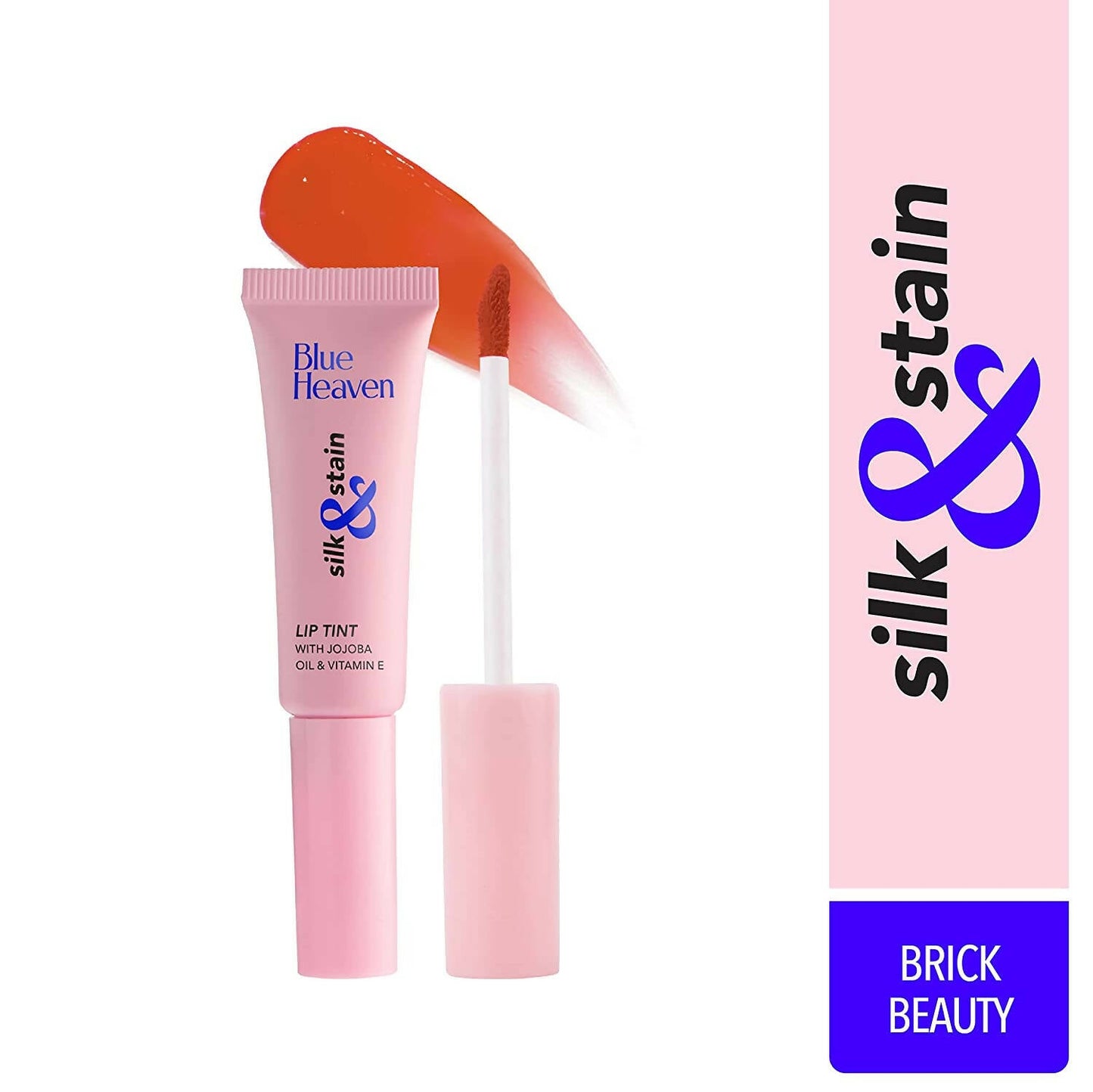 Blue Heaven Silk & Stain Lip Tint - Brick Beauty - Swadesiicart