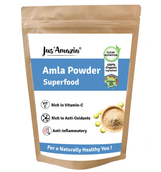 Jus Amazin Amla Powder Superfood | Swadesiicart