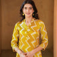 Aayaa Pure Muslin printed Kurti & Pant - Multi Color