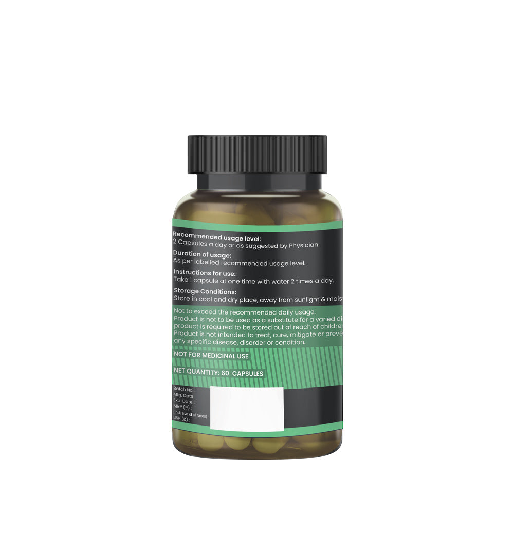 Jagat Pharma L-Arginine 1000mg Capsules | Swadesiicart