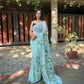 Vamsee Aditi Sky Georgette Saree - Swadesiicart