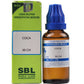 SBL Homeopathy Coca Dilution 30 CH