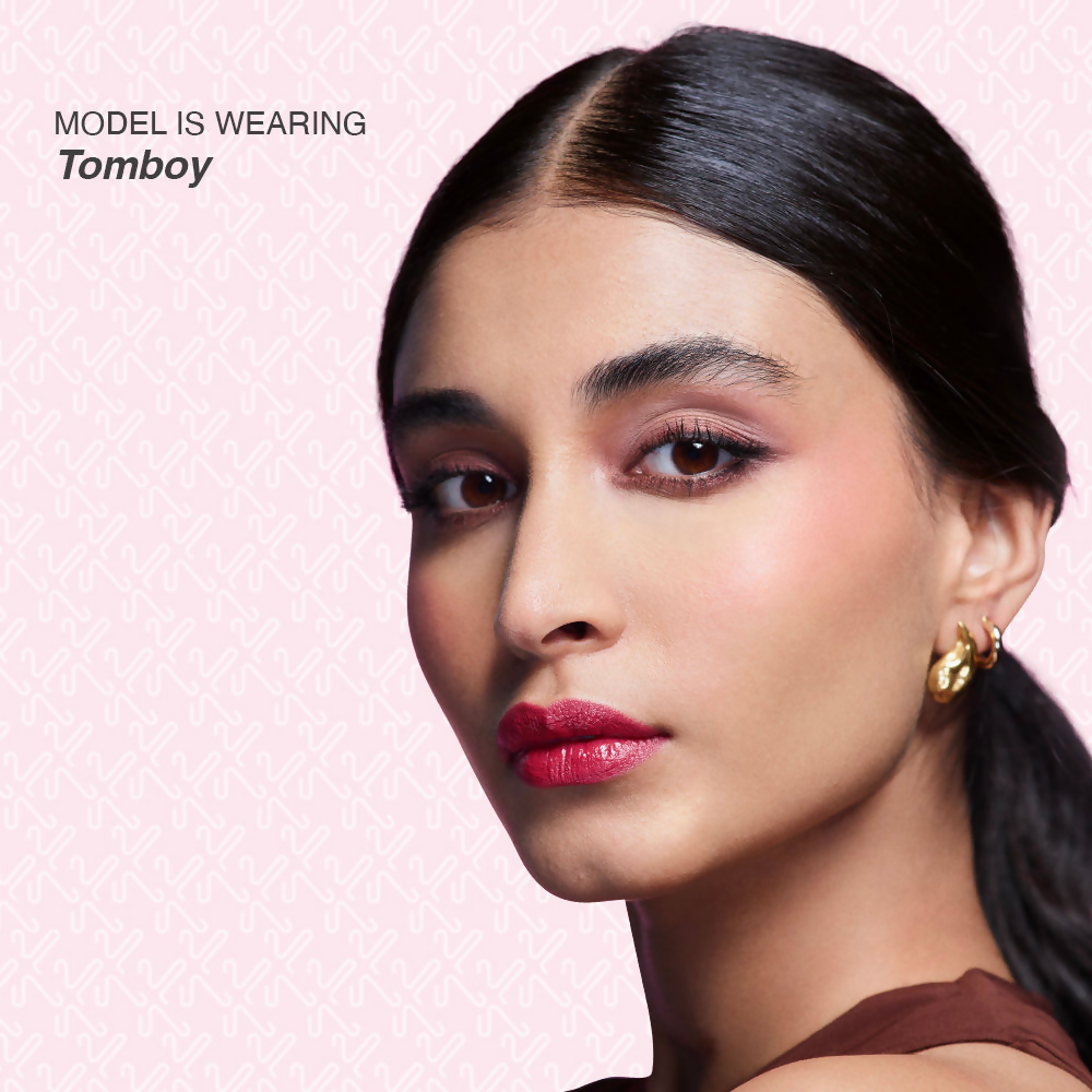 Kay Beauty Hydra Crème Hydrating Full Coverage Lipstick with Hyaluronic Acid Tomboy | Swadesiicart