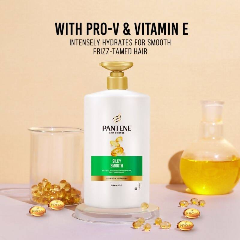 Pantene Advanced Hair Fall Solution Silky Smooth Care Shampoo - Swadesiicart