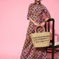 Ahalyaa Women's Traditional Wear Co-ods - Black