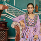 AI Fashion Lavender Poly Maska Silk Designer Navratri Lehenga Choli Collection
