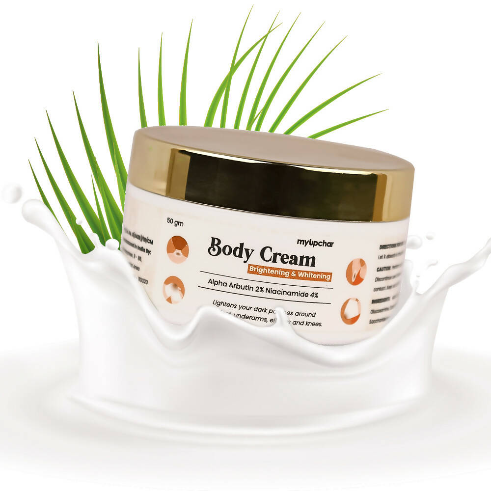 myUpchar Ayurveda Body Cream for Instant Brightening + SPF 20 | Swadesiicart
