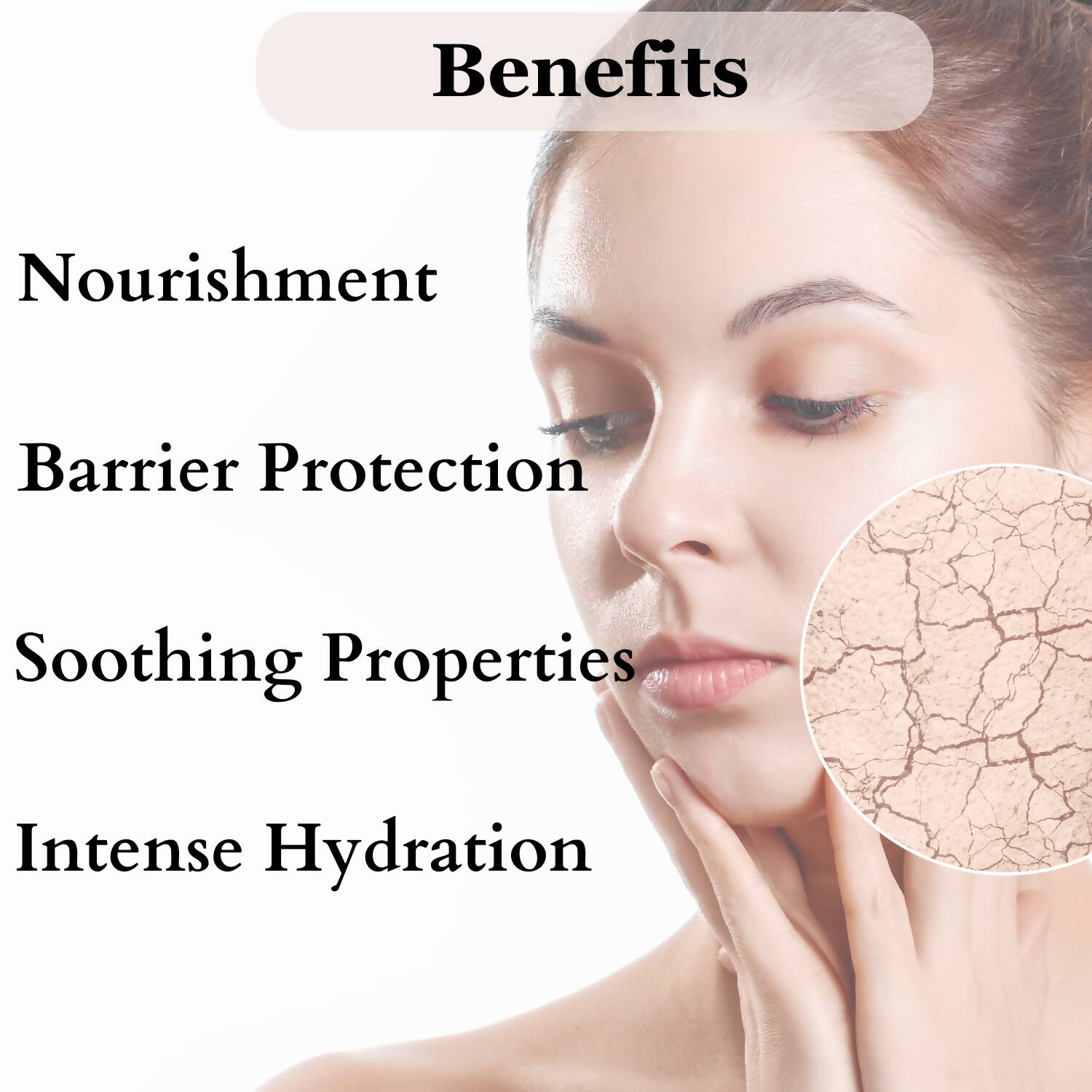 Dermistry Sensitive & Dry Skin Nourishing Body Butter & Calming Soothening Face Cream - Swadesiicart