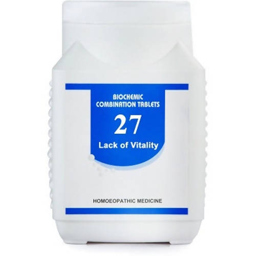 Bakson's Homeopathy Biochemic Combination 27 Tablets | Swadesiicart