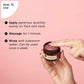 Pilgrim French Red Vine Face Scrub with Mulberry Extract & Aloe For Glowing Skin, Tan Removal, De-Pigmentation - Swadesiicart