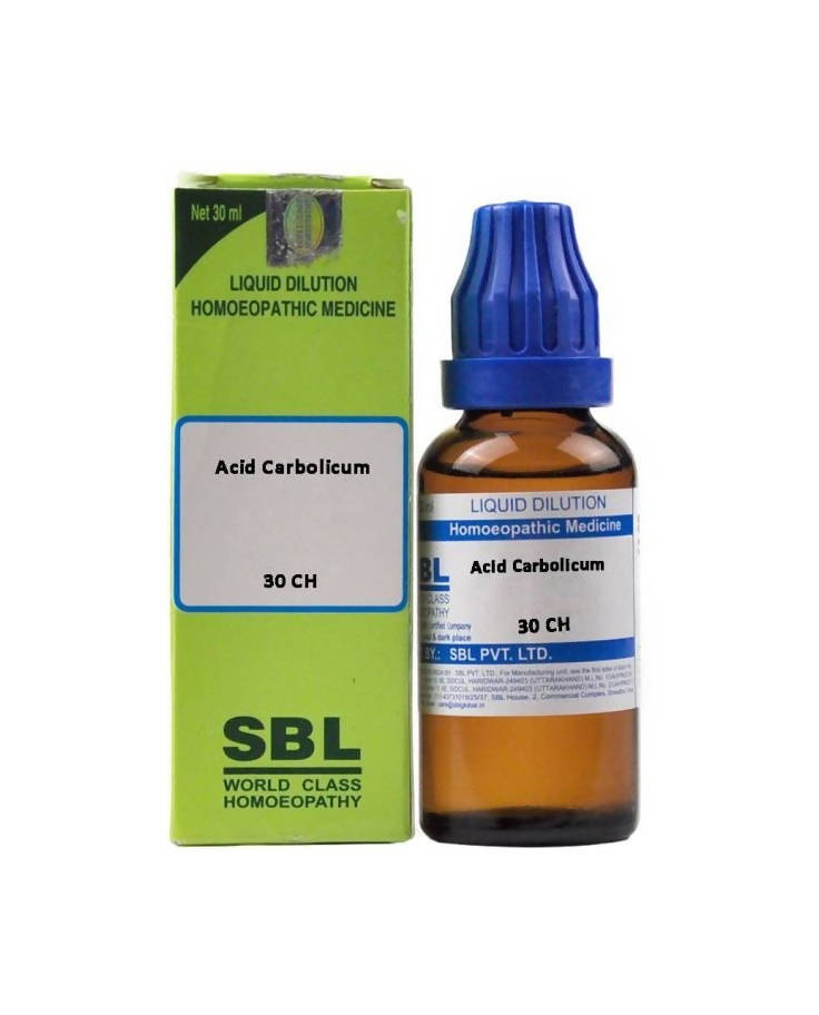SBL Homeopathy Acid Carbolicum Dilution | Swadesiicart