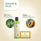 Khadi Herbal Aloe Vera Hair Cleanser with Papaya Soap Combo (Set of 2)