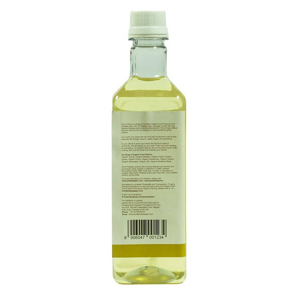 Pure & Sure Organic Cold Pressed Sun Flower Oil - Swadesiicart