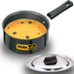 Hawkins Futura Hard Anodised Sauce Pan 18 cm Diameter with Lid 2.25 L (AS225S) - Swadesiicart