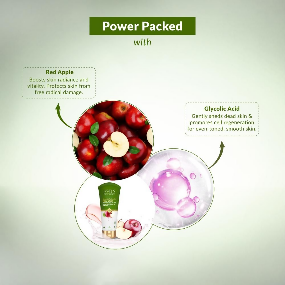 Lotus Botanicals GlycoBoost Radiant Skin Face Wash | Swadesiicart