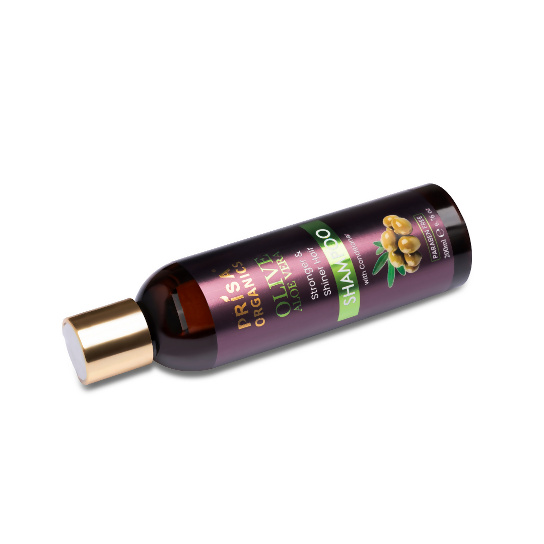 Prisa Organics Olive and Aloe Vera Shampoo - Swadesiicart