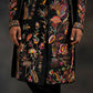 Black Tides Hand Embroidered Indowestern Sherwani by Hilo Design
