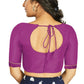 Aastha Fashion Women's Purple Art Silk Designer Party Wear Readymade Blouse